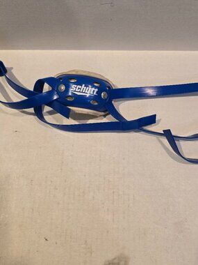 Chin Strap Hard Cup Youth Football Schutt SC-4 Blue Deep Cup Pre-Owned